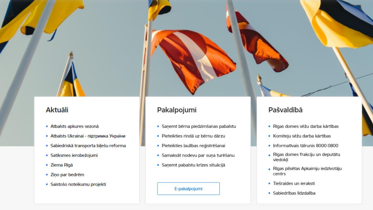 Rīgas domes mājas lapā var izteikt viedokli par saistošo noteikumu projektiem